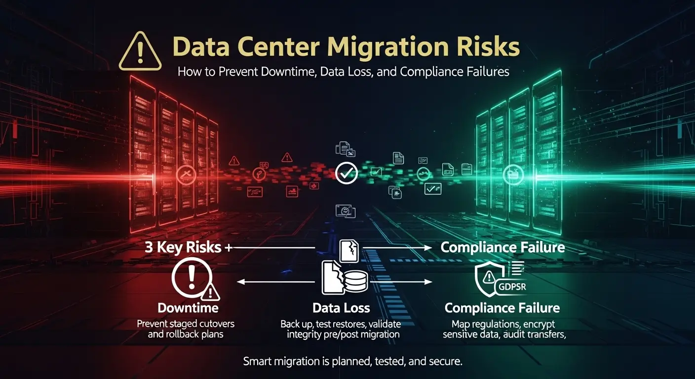Data Center Migration Risks: How to Prevent Downtime, Data Loss, and ...