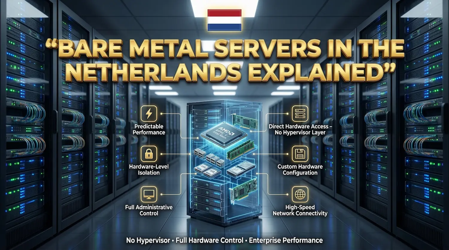 Bare Metal Rpc Best Dedicated Servers in Netherlands | Bare Metal, 1Gbps, 10Gbps