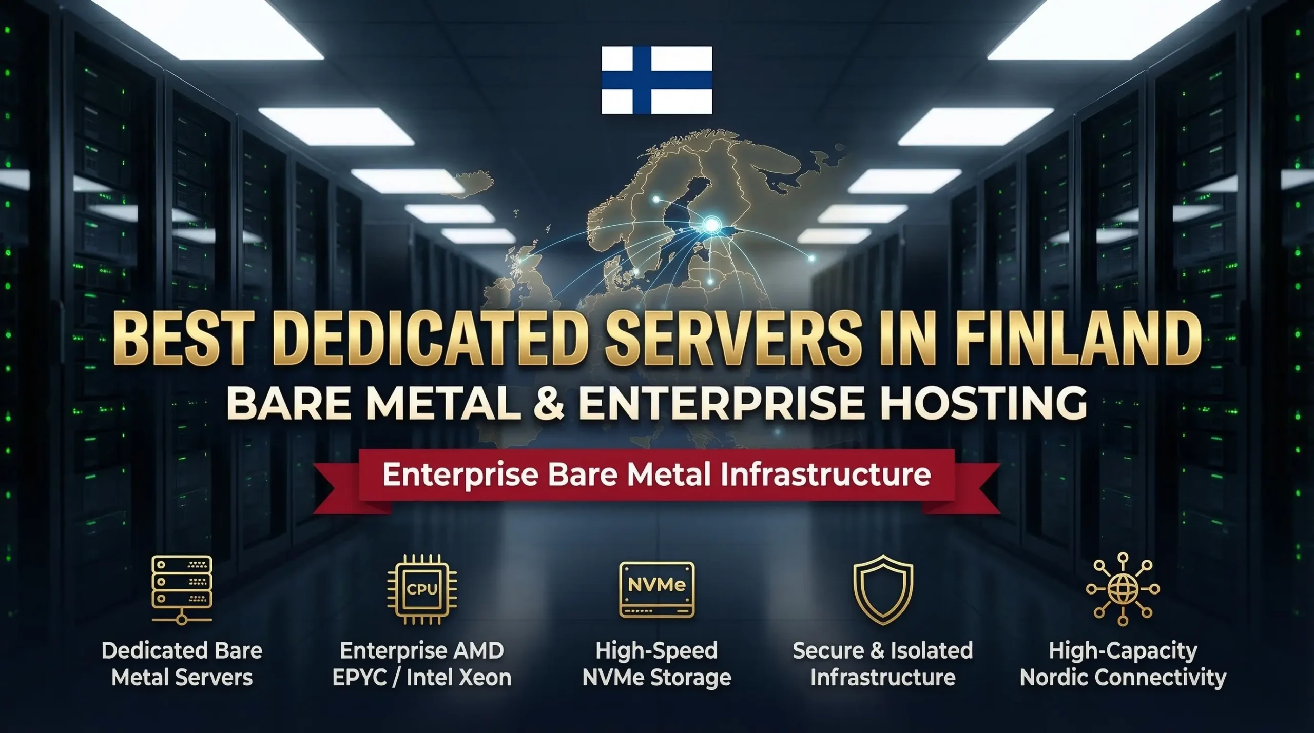 Best Dedicated Servers in Finland | Bare Metal Servers