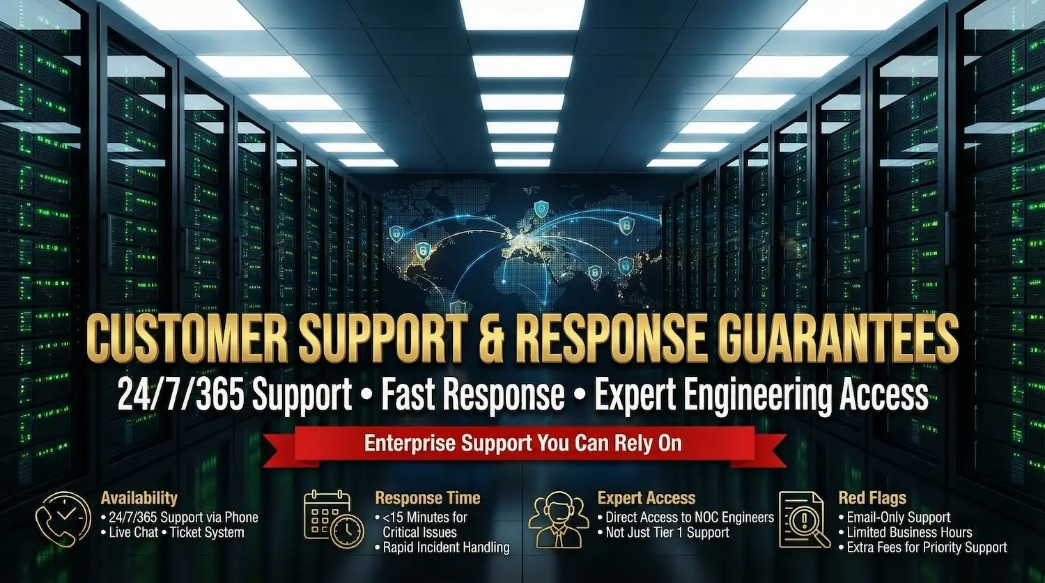 Help Response 12 Critical Questions to Ask Before Choosing a Dedicated Server Provider