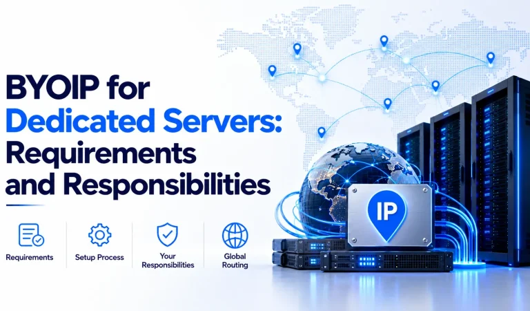 BYOIP for Dedicated Servers- Requirements and Responsibilities
