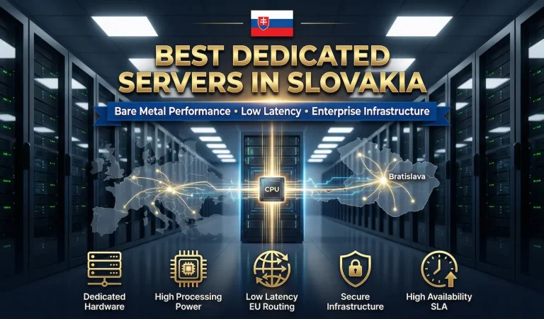 Best Dedicated Servers in Slovakia – 1Gbps & 10Gbps Bare Metal Hosting