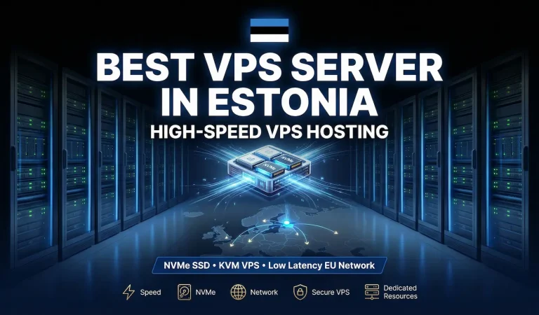 Best VPS Server in Estonia – High-Speed VPS Hosting