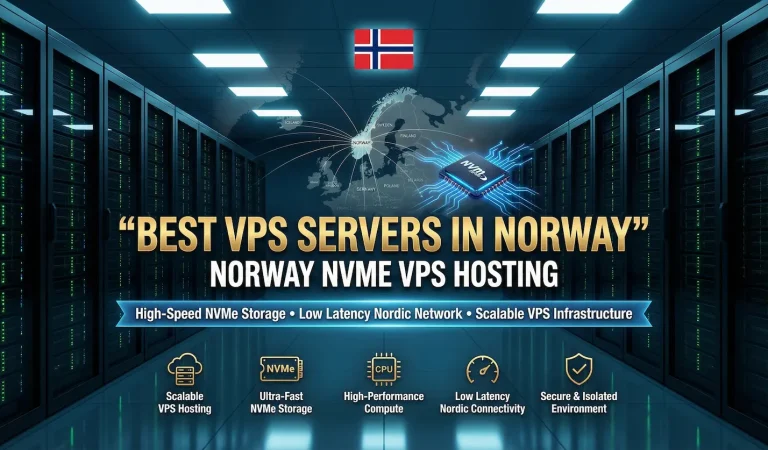 Best VPS Servers in Norway – Norway NVMe VPS Hosting