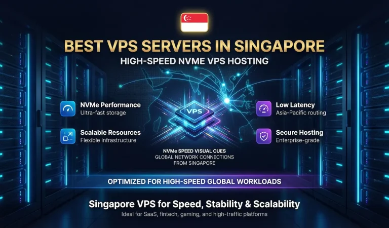 Best VPS Servers in Singapore – High-Speed NVMe VPS Hosting