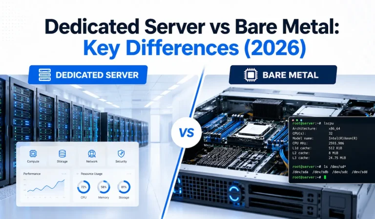 Dedicated Server vs Bare Metal- Key Differences (2026)