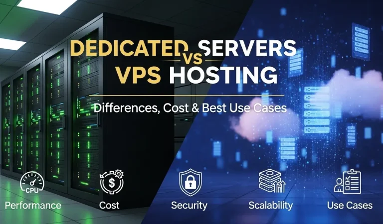 Dedicated Servers vs VPS Hosting - Differences, Cost & Best Use Cases