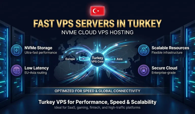 Fast VPS Servers in Turkey – NVMe Cloud VPS Hosting