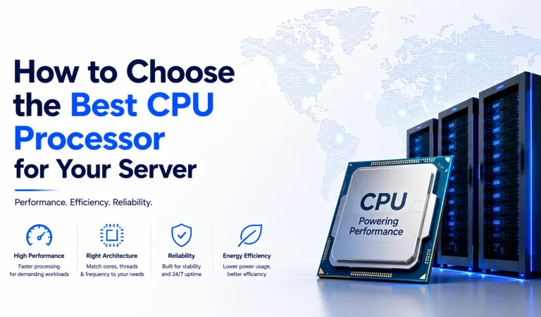 How to Choose the Best CPU Processor for Your Server