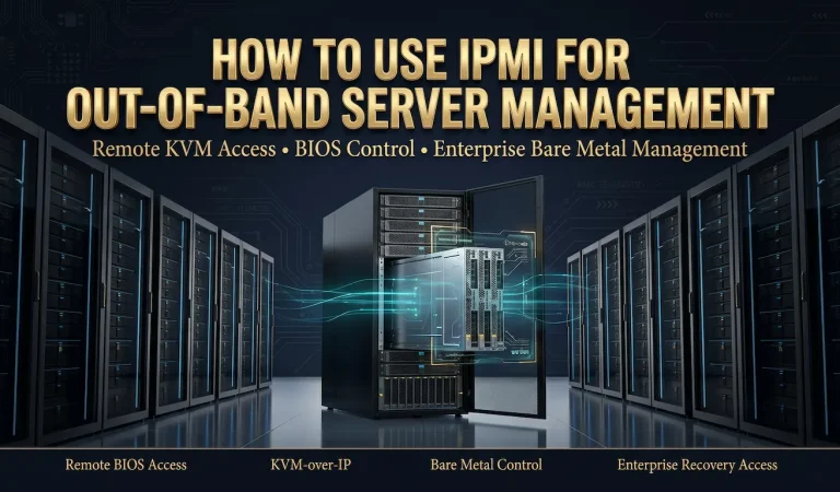 How to Use IPMI for Out-of-Band Server Management