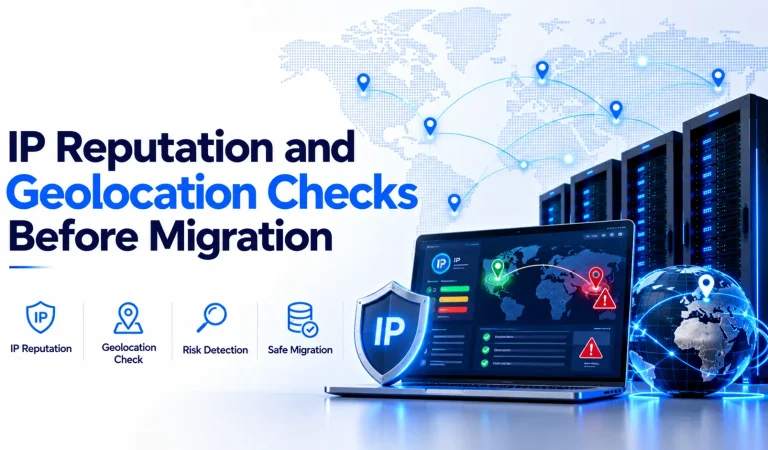 IP Reputation and Geolocation Checks Before Migration