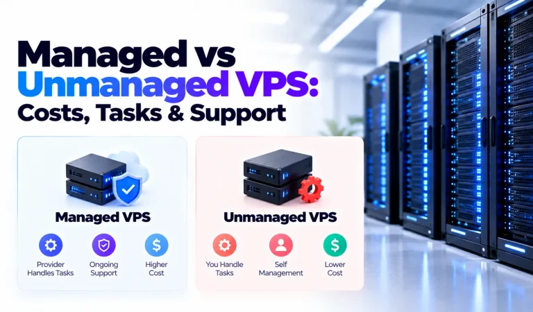 Managed vs Unmanaged VPS- Costs, Tasks & Support