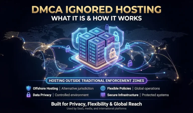 What Is DMCA Ignored Hosting & How Does It Work