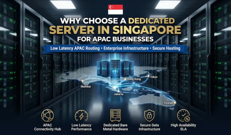 Why Choose a Dedicated Server in Singapore for APAC Businesses 