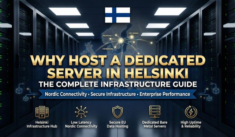 Why Host a Dedicated Server in Helsinki - The Complete Infrastructure Guide