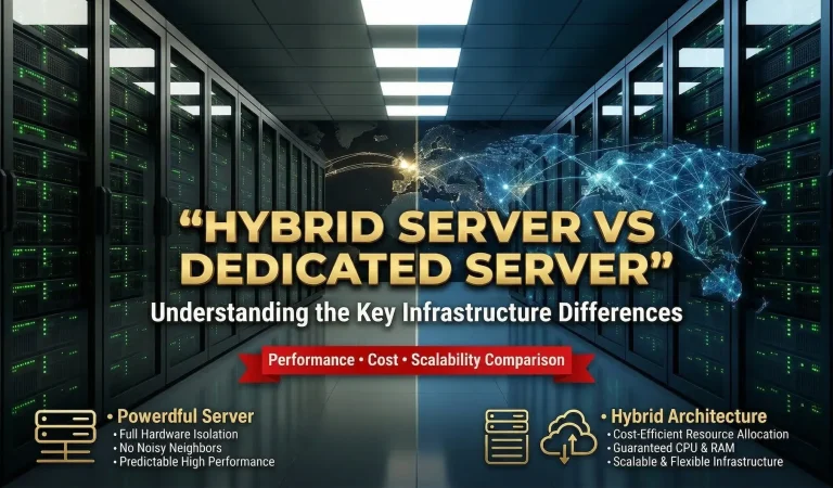 hybrid server vs dedicated server