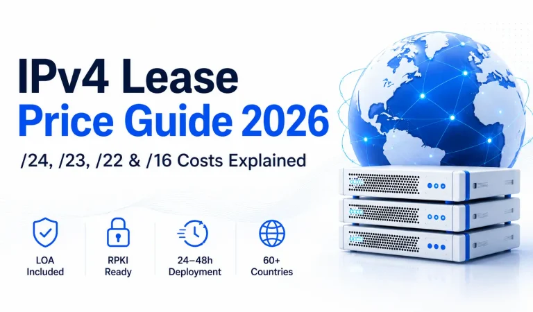 ipv4 lease pricing