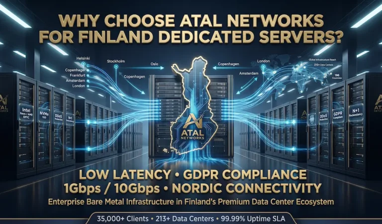 why choose atal networks for finland dedicated servers